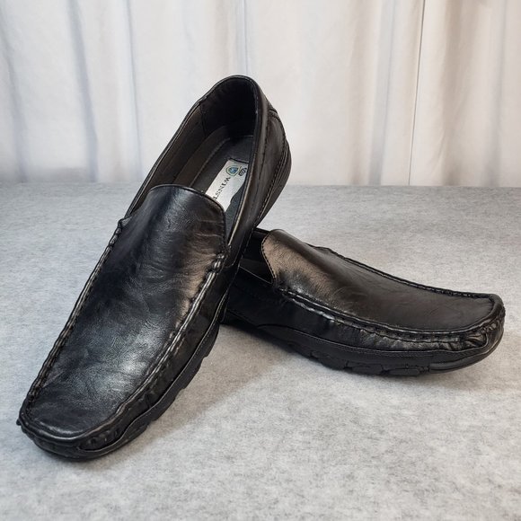 Winston Other - * Winston Comfortable Square Toe Black Loafers Men's Size's